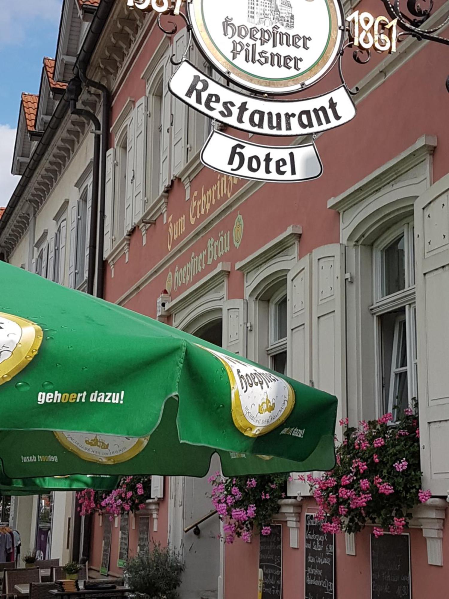 Hotel Restaurant Erbprinz Walldorf Dış mekan fotoğraf